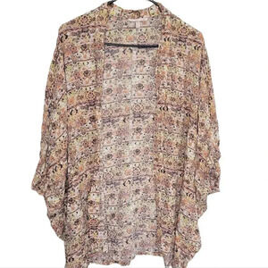 ‎Victoria's Secret Open-Front Print Cover-up Size M/L